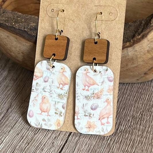 Baby Chic/Duck Earrings